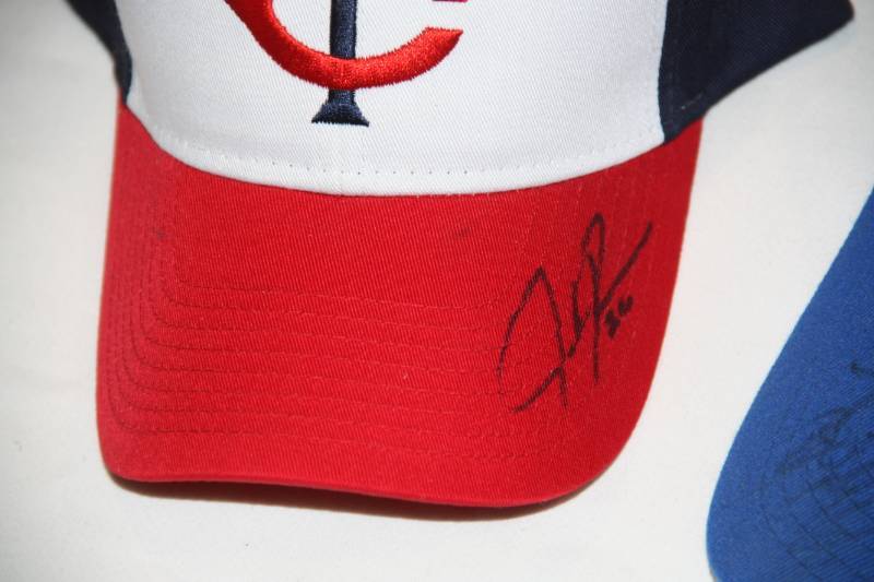 lot 8 image: Autograph Hat Lot of 3