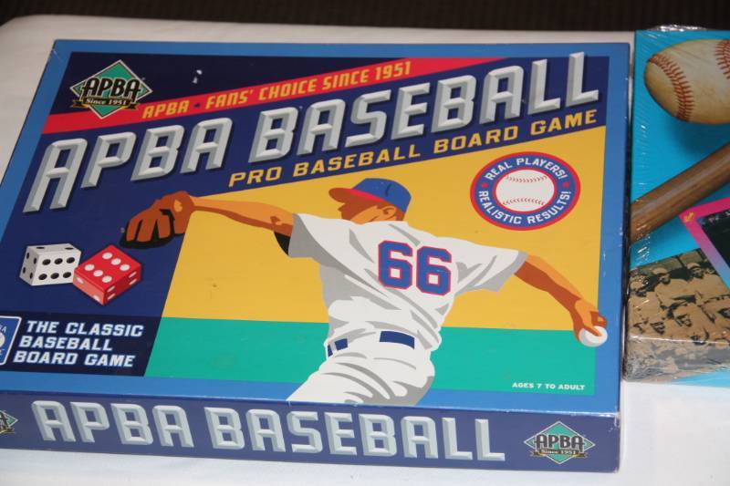 lot 17 image: Lot of 2 Baseball Games with Baseball Cards Inside