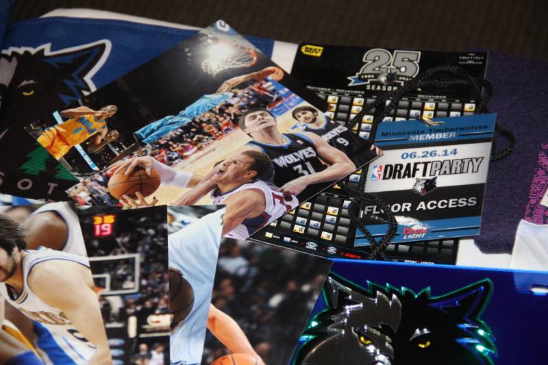 lot 36 image: Minnesota Timberwolves Collectible Resale Lot  29 Items