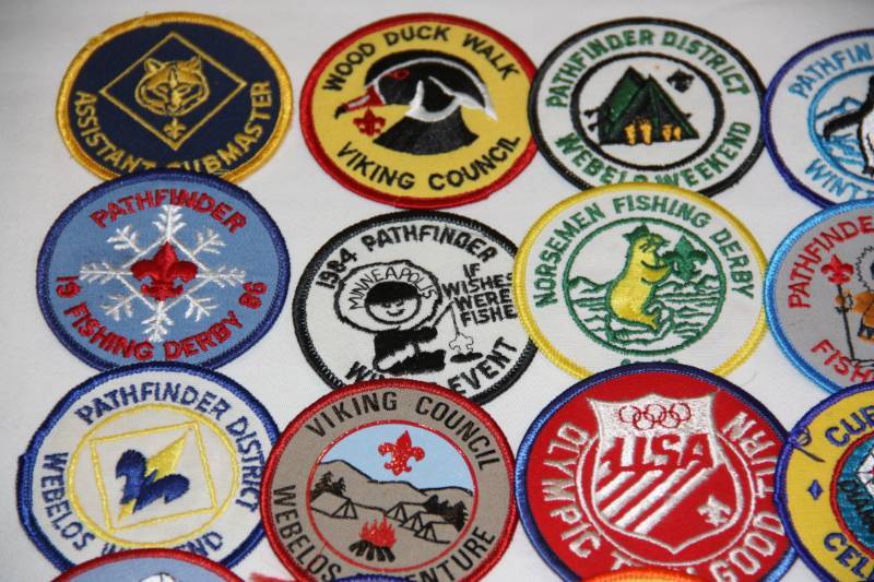 lot 41 image: Minnesota Cub Boy Scout Patch Lot  25 Patches