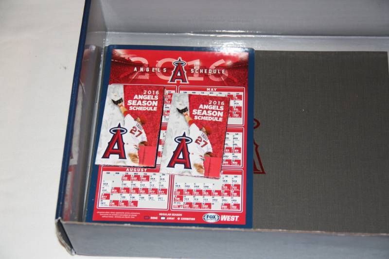 lot 53 image: 2016 Los Angeles Angels Season Ticket Holder Kit