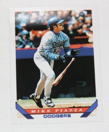 lot 54 image: 1993 Topps Traded Box Set Mike Piazza Rookie