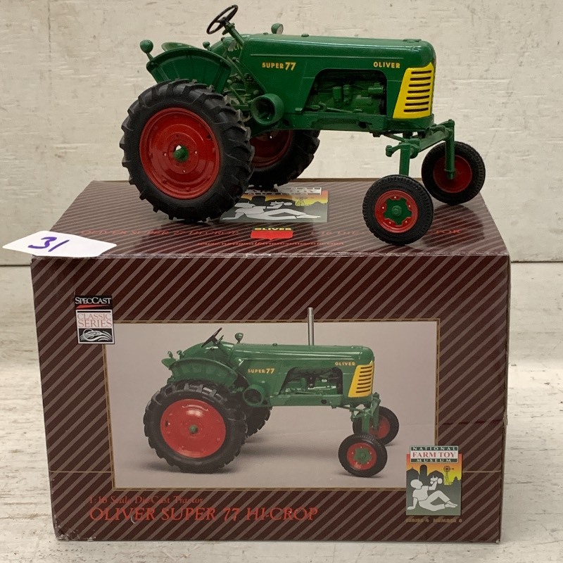 lot 31 image: Oliver Super-77 HiCrop Tractor, Nat...