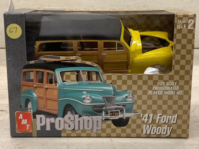 lot 125 image: EAMT Ertl Pro-Shop 1941 Ford Woody ...