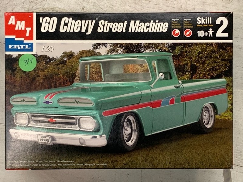 lot 134 image: AMT Ertl 1960 Chevy Street Machine ...