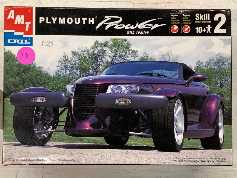 lot 141 image: AMT Ertl Plymouth Prowler With Trai...