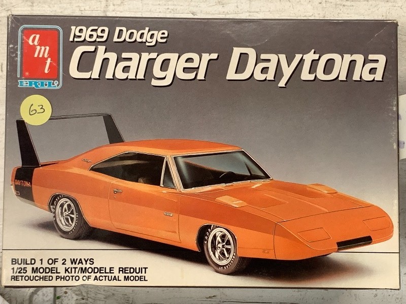 lot 143 image: AMT Ertl 1969 Dodge Charger Daytona...