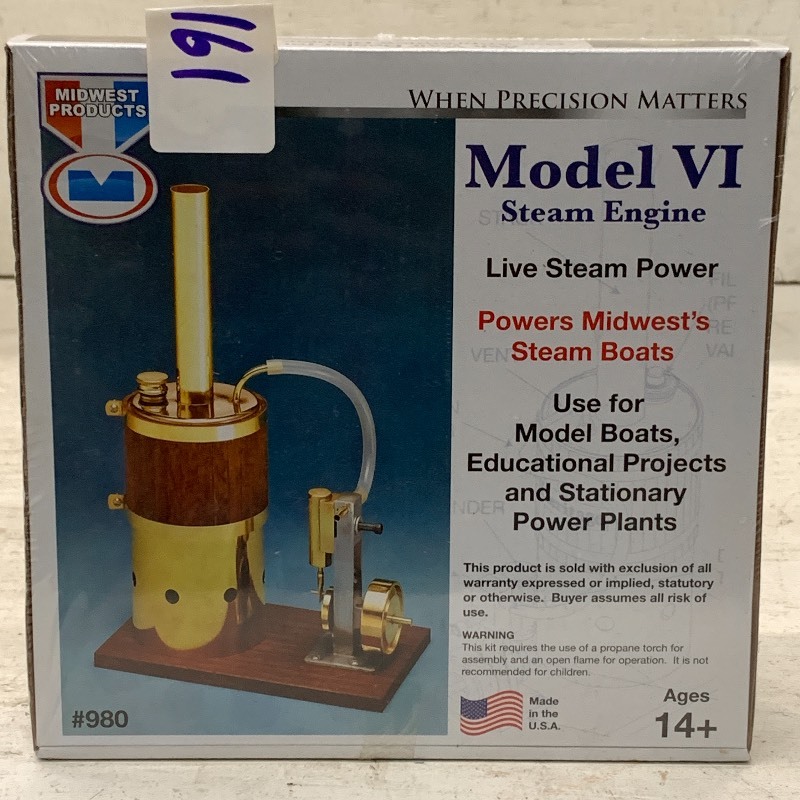 lot 161 image: Midway Model VI Steam Engine Model ...