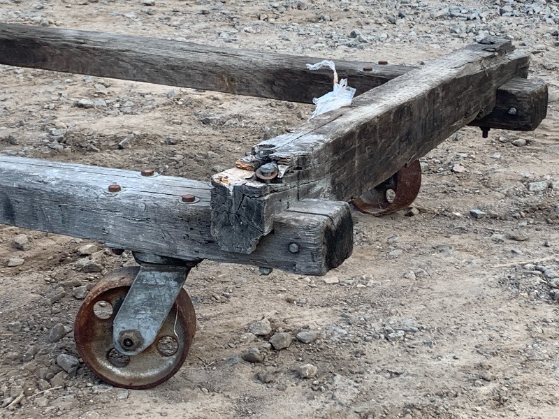 lot 8 image: Heavy Duty Timber Dolly