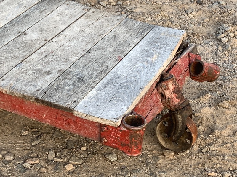 lot 13 image: Vintage Thomas Warehouse Cart