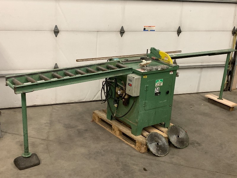 lot 5 image: Grutter 1603 Upcut  Cut-Off Saw System