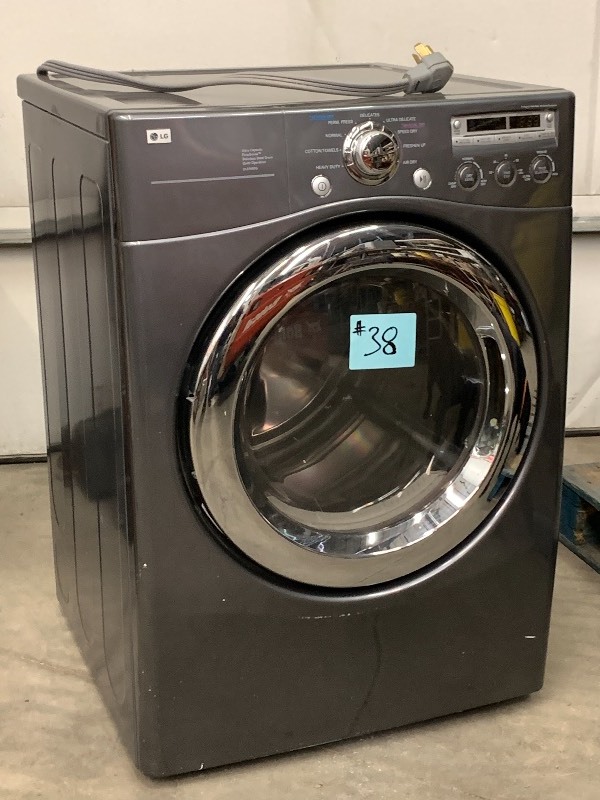 lot 38 image: LG Front-Loader Electric Dryer