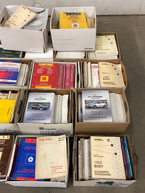 lot 1 image: Pallet Lot Of Automotive Manuals