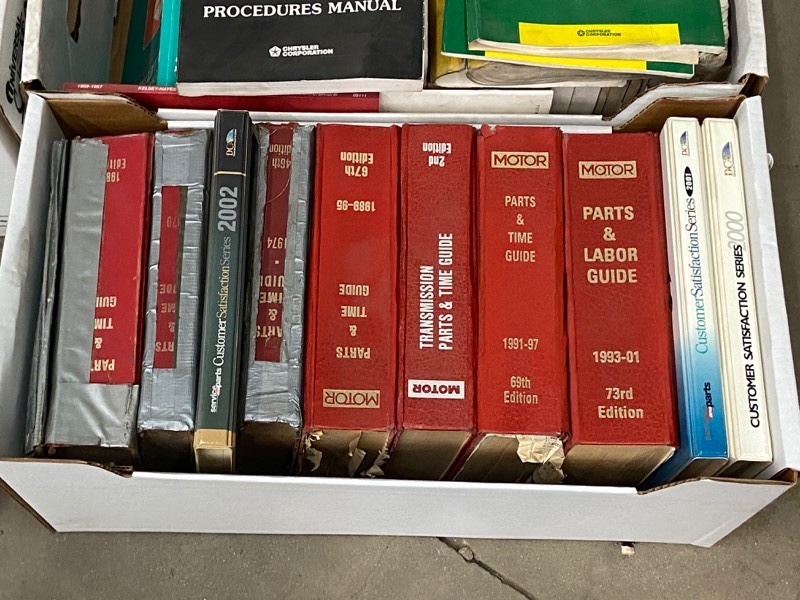 lot 6 image: Pallet Lot Of Automotive Manuals