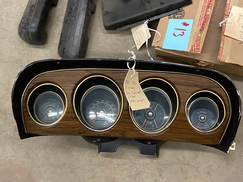 lot 13 image: Lot Of Ford Mustang Fastback Parts