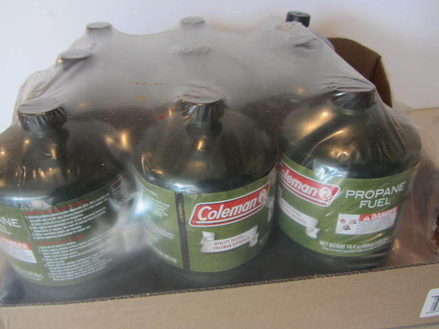 lot 27 image: Coleman One Pound Tanks