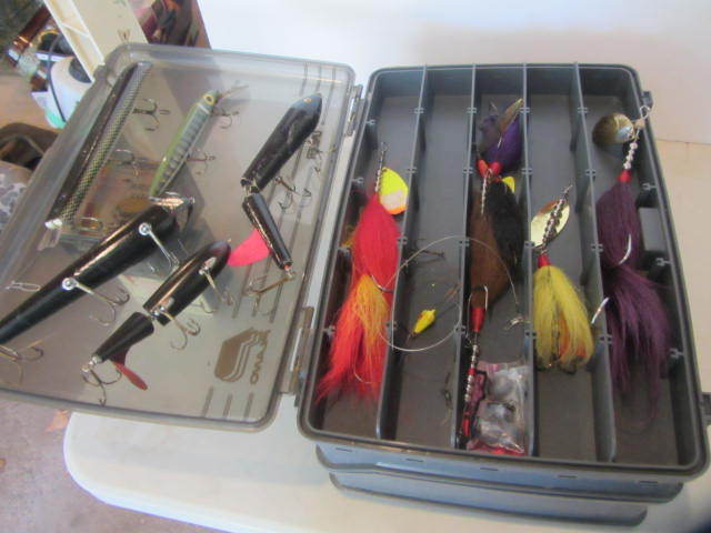 lot 51 image: Plano Tackle Box & Tackle