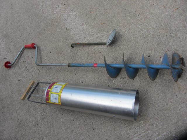 lot 67 image: Ice Fishing Equipment