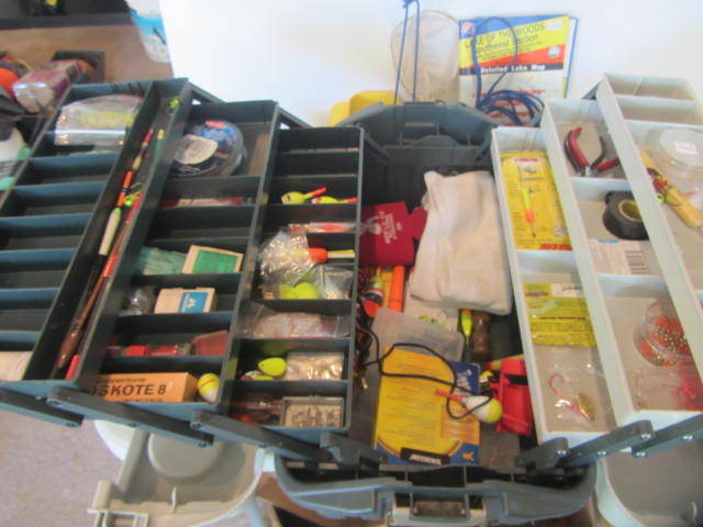 lot 70 image: Plano Tackle Box & Tackle