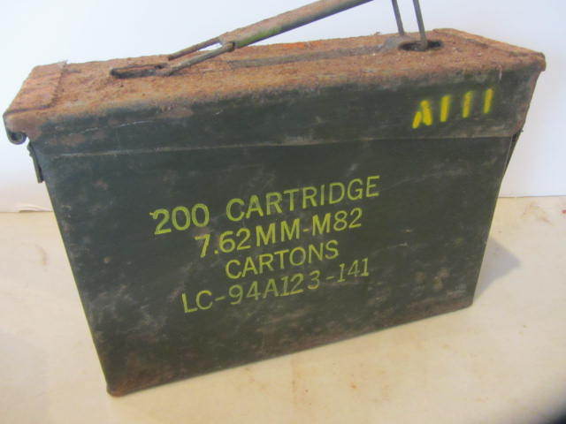 lot 112 image: Ammo Box