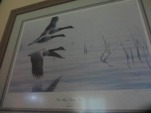 lot 114 image: Silent Wings Print