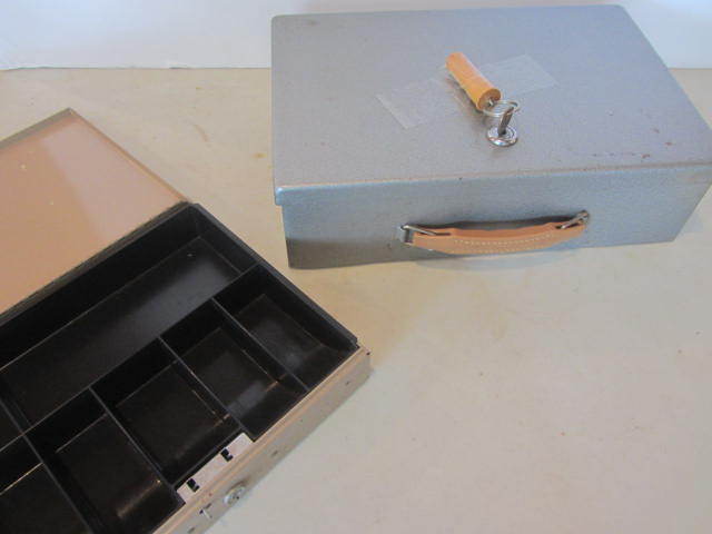 lot 126 image: Metal Storage Boxes