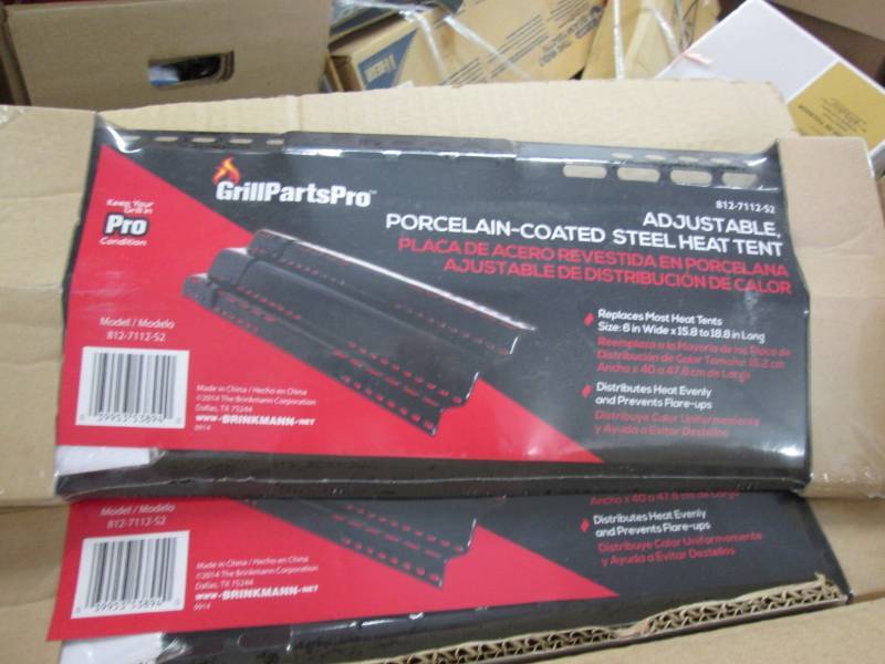 lot 167 image: Case of 10 GrillPartsPro Adjustable...