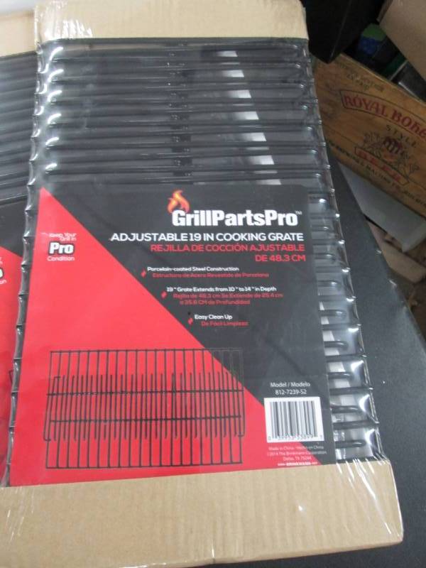 lot 172 image: Case of 8 GrillPartsPro Adjustable ...