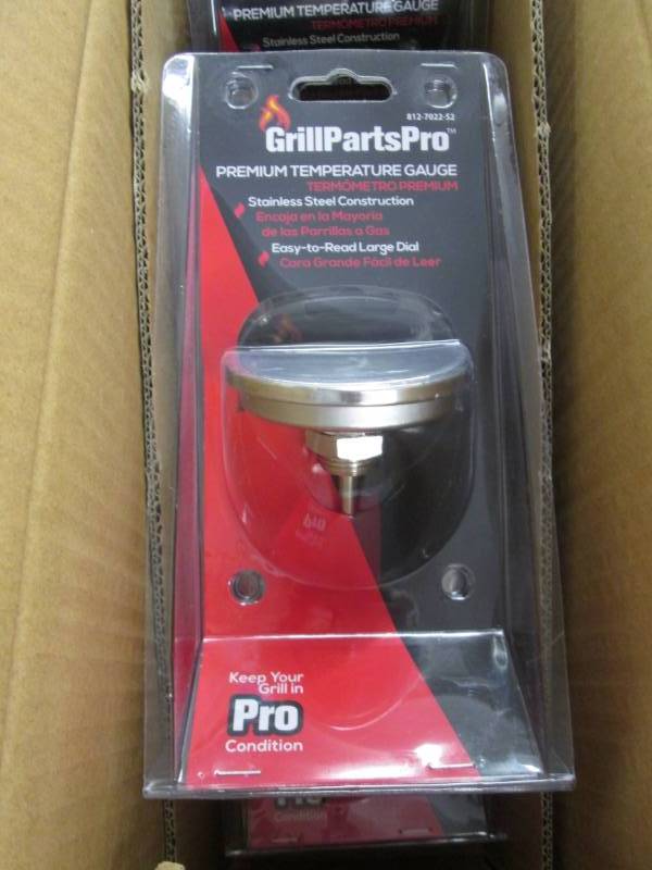 lot 184 image: Case of 6 GrillPartsPro Premium Tem...