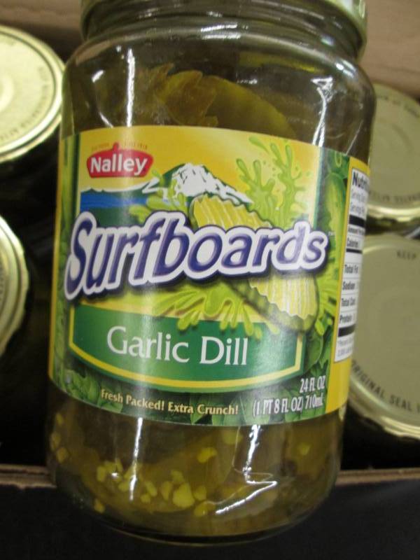 lot 194 image: 2 Cases of 6-24 fl oz Jars Nalley S...
