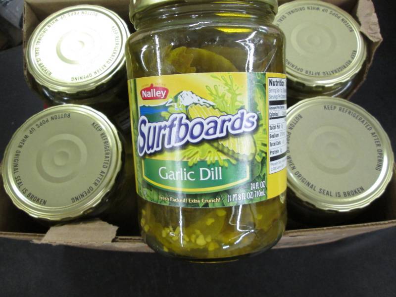 lot 195 image: 2 Cases of 6-24 fl oz Jars Nalley S...