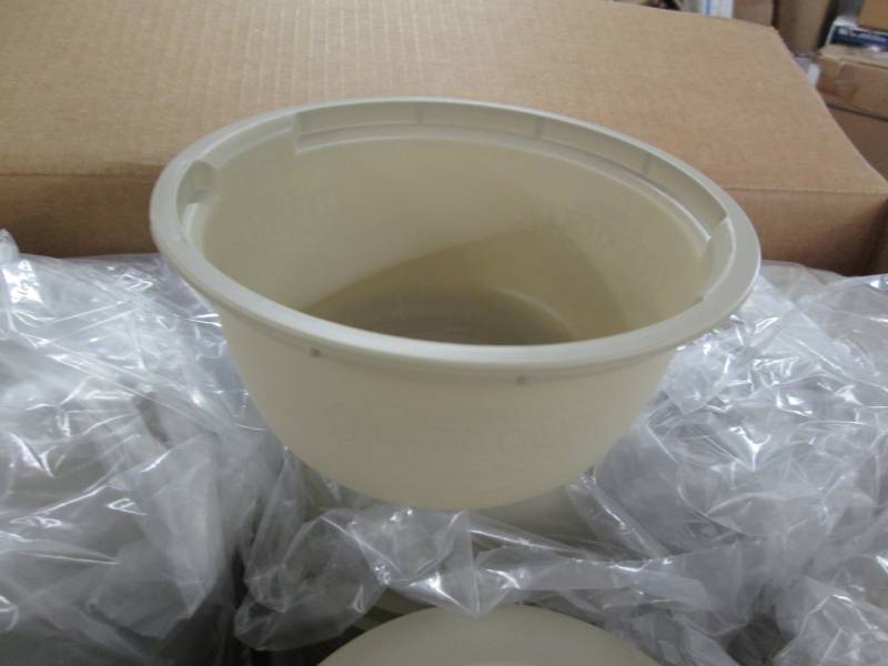 lot 220 image: Case of 354 Plastic Tubs...