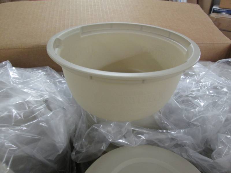 lot 221 image: Case of 354 Plastic Tubs...