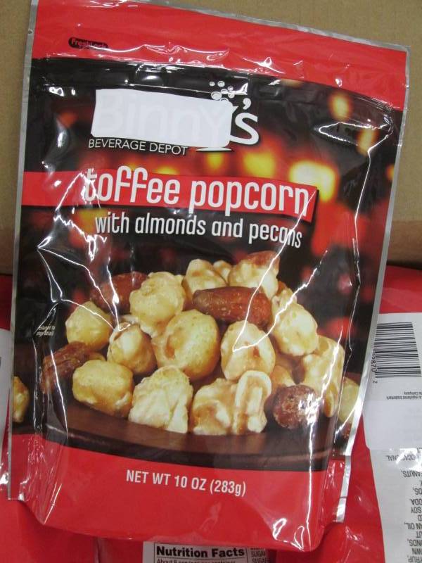 lot 237 image: Case of 12-10 oz Bags Caramel Corn ...