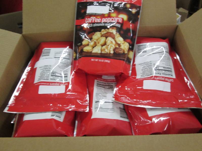 lot 238 image: Case of 12-10 oz Bags Caramel Corn ...