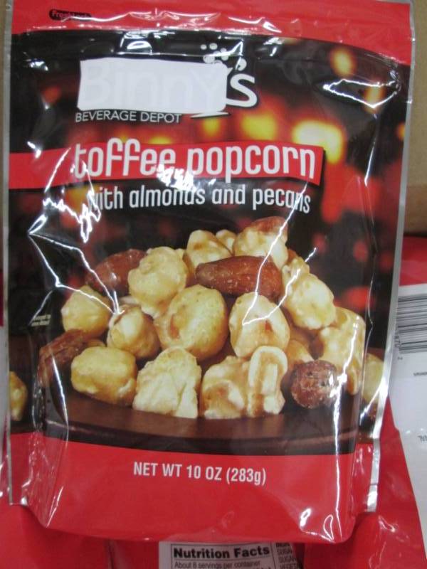 lot 240 image: Case of 12-10 oz Bags Caramel Corn ...