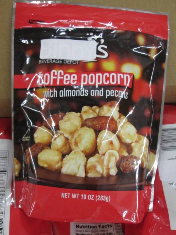 lot 241 image: Case of 12-10 oz Bags Caramel Corn ...