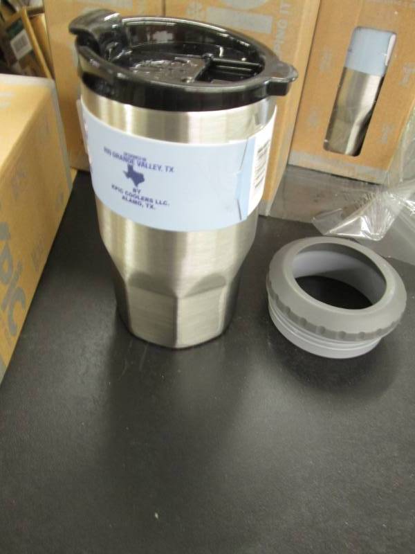 lot 247 image: 6 Kpic 14 oz Insulated Tumblers Kee...