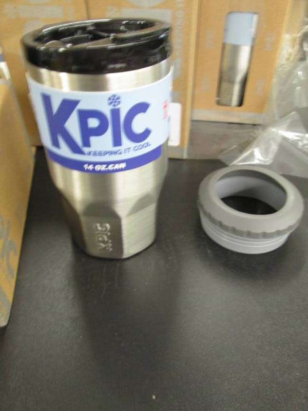 lot 249 image: 6 Kpic 14 oz Insulated Tumblers Kee...