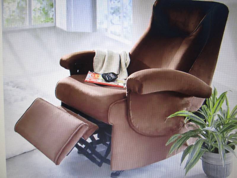 lot 1 image: Rocking Massage Recliner open box R...