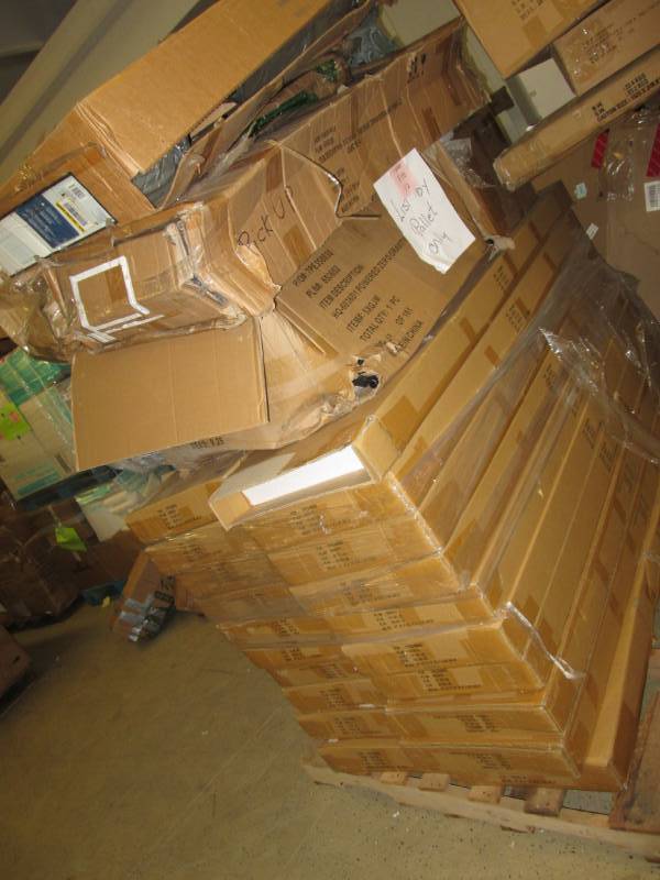 lot 12 image: Pallet of Furniture Damaged or Mis...