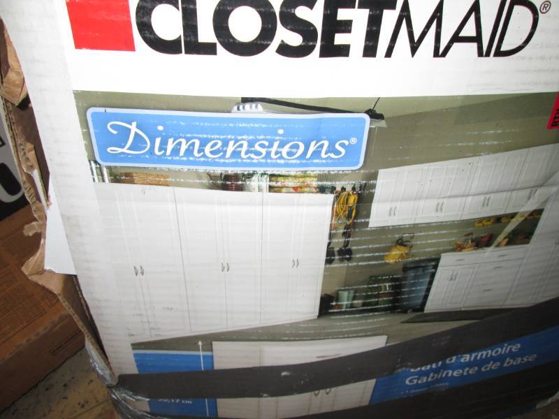 lot 57 image: ClosetMaid 36 in. H x 24 in. W x 18...