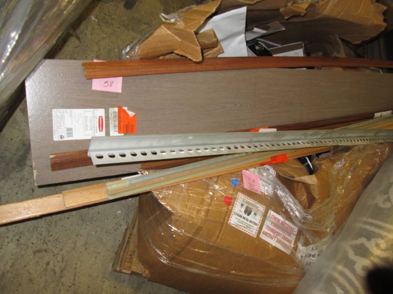 lot 58 image: Shelf & Trim Boards...