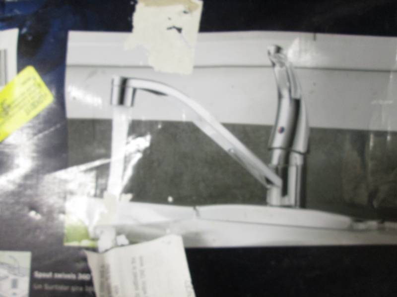lot 67 image: Peerless Chrome Kitchen Faucet...