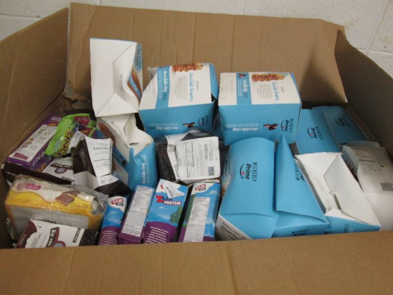 lot 107 image: Large Box of past date Cookies plus...