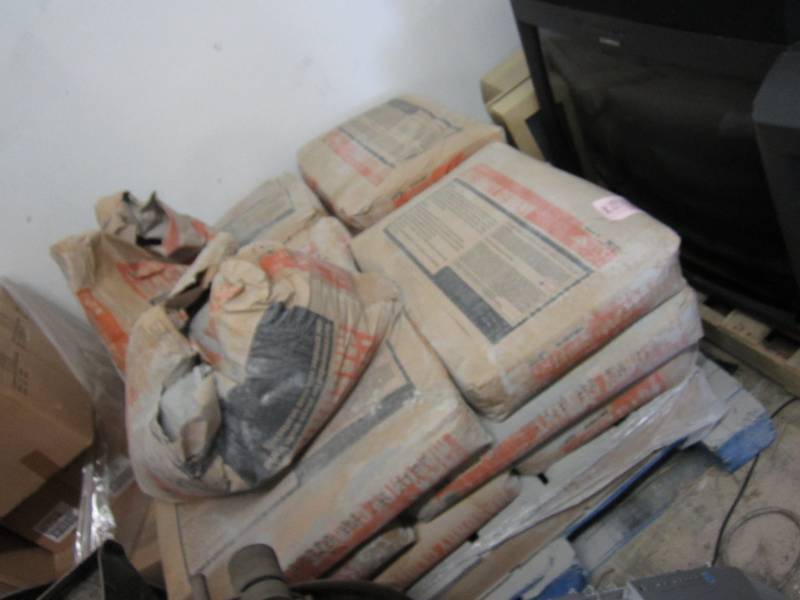 lot 34 image: Pallet Lot of Type N Masonry Cement...