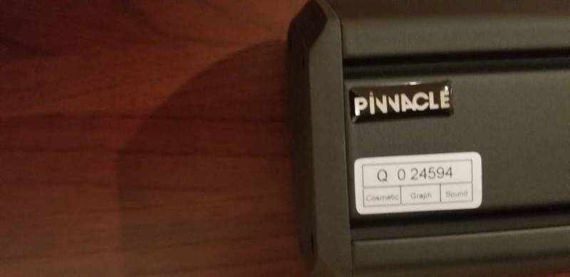 lot 92 image: Pinnacle Speaker Bar Model QP-9