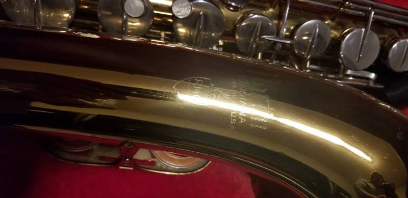 lot 9 image: Martin RMC Tenor Saxophone