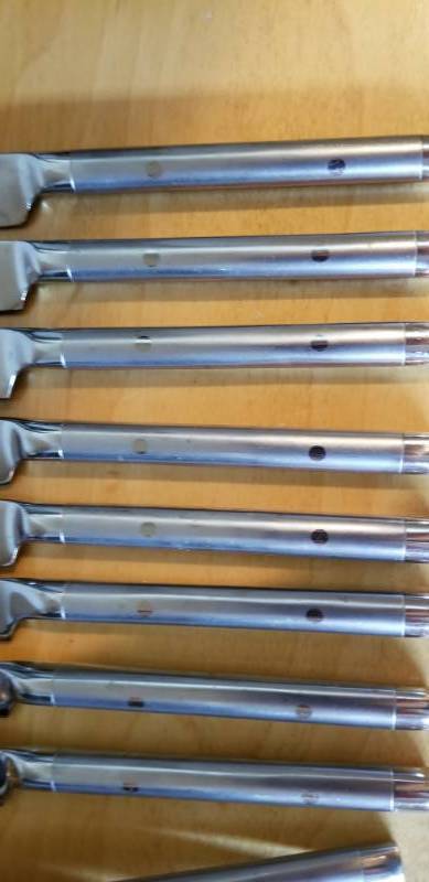 lot 106 image: Polka Dot Flatware Service for 8