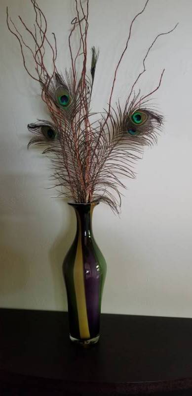 Vase Feathers